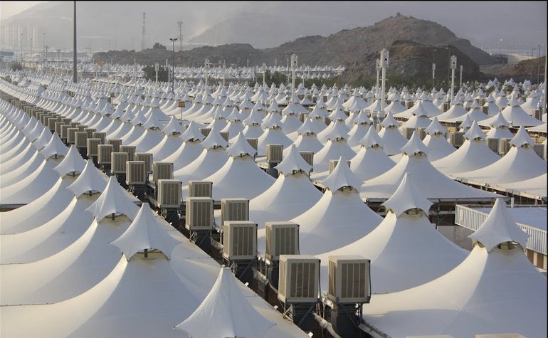 Tents in Mina
