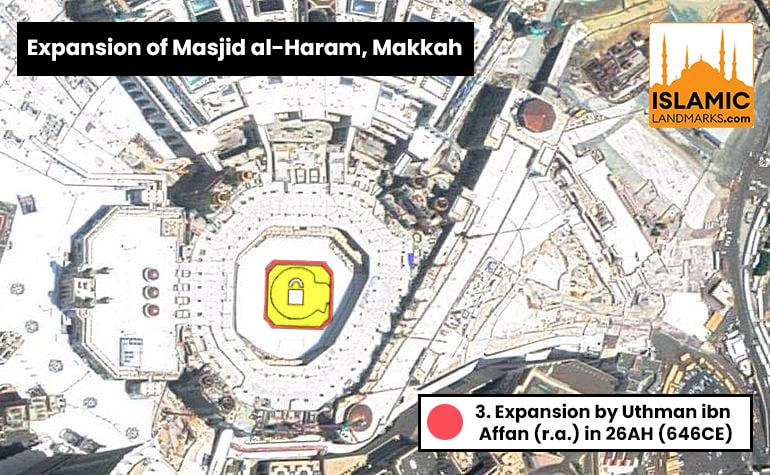 Expansion of Masjid al-Haram by Uthman (رضي الله عنه)