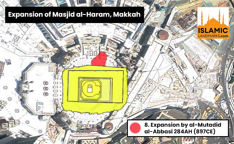 Expansion of Masjid al-Haram by al-Mutadid al-Abbasi