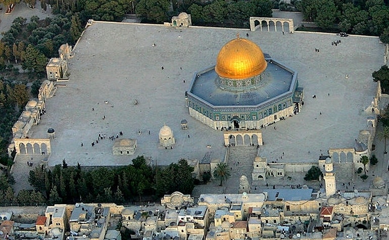 Aerial view of the Dome of the Rock – Photo: Getty Images