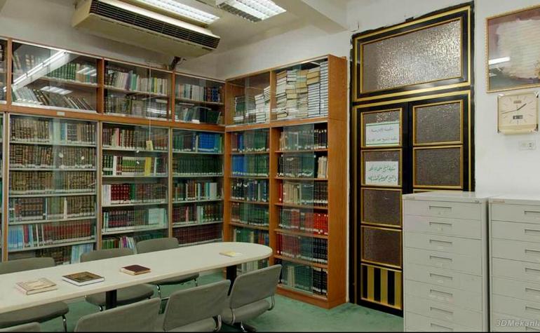 Interior of the library (1) - Photo: 3DMekanlar.com
