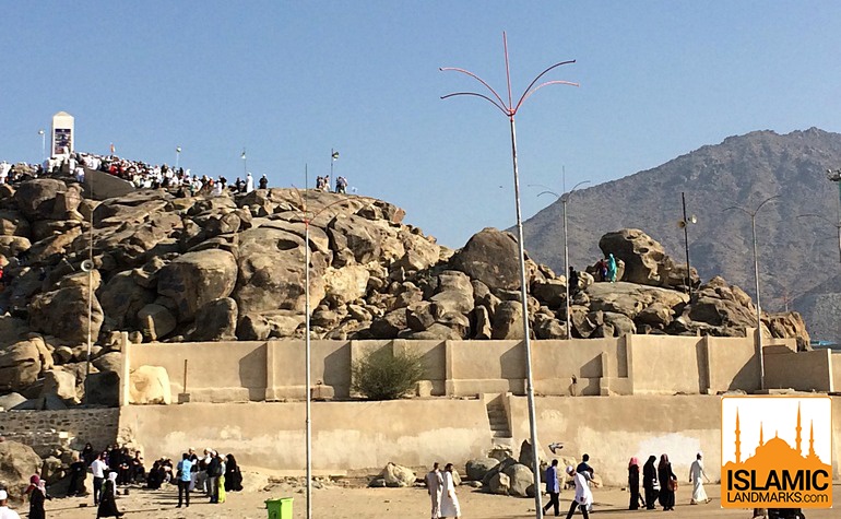 Canal of Zubaidah at the foot of Mount Arafat