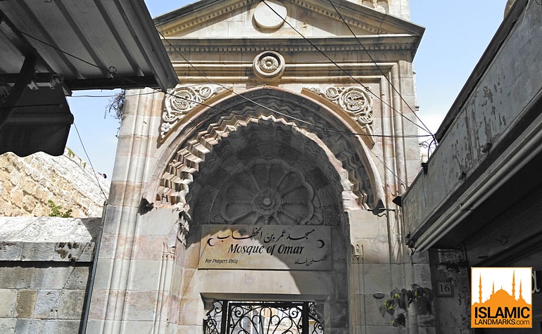 Entrance to the Mosque of Umar