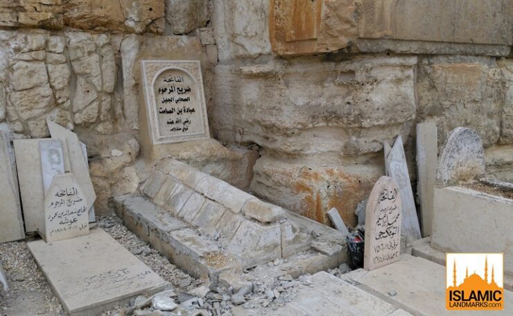 The resting place of Ubadah bin Samit (رضي الله عنه)