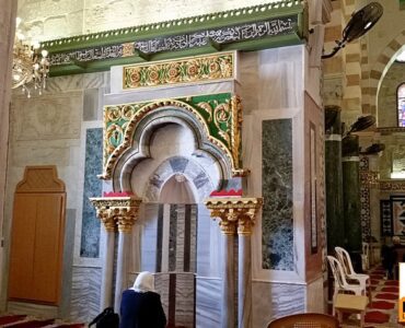 Mehrab Zakariyyah in the Qibly mosque