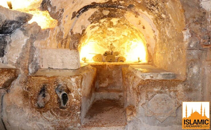 Interior of the Ashabe Kahf cave