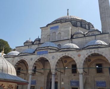 Front of the Sokollu Mehmet Pasa mosque