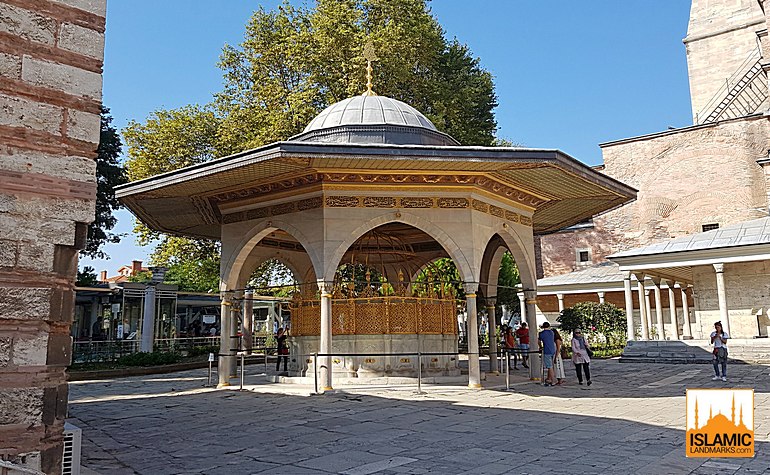 Hagia Sophia ablution fountain
