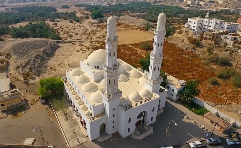 Aerial view of Masjid Areesh