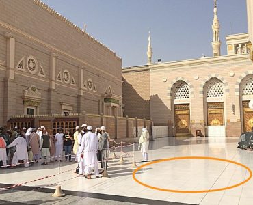 Location of the House of Uthman (رضي الله عنه)