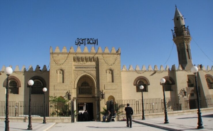 Entrance to the Mosque of Amr ibn al-As