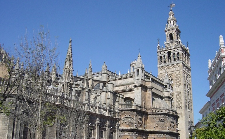The Giralda bell tower of Seville