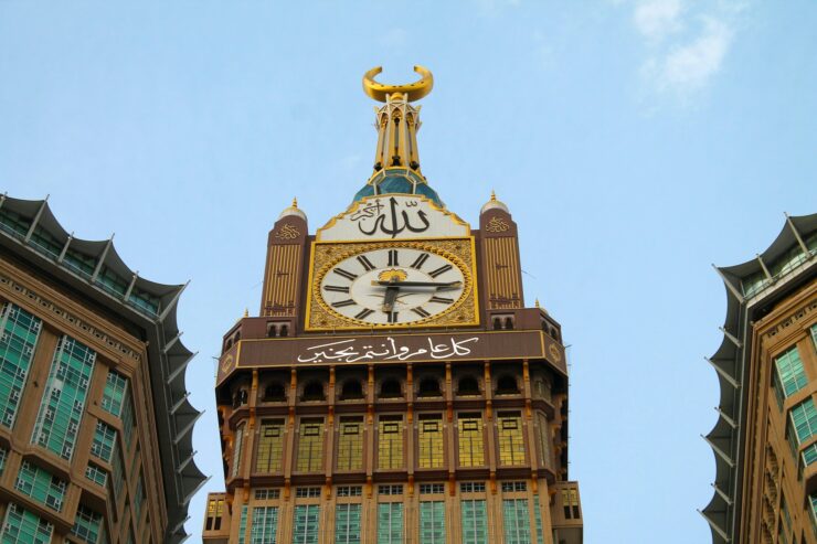 makkah clock tower in saudi arabia