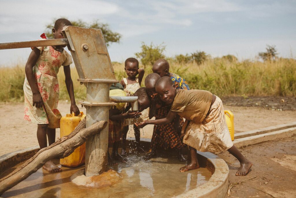 building a water well is a form of charity in Islam